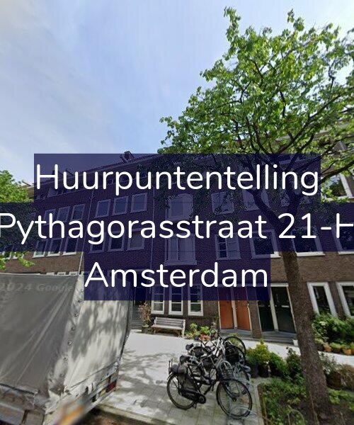 Foto gevel Huurpuntentelling voor Pythagorasstraat 21-H, Amsterdam