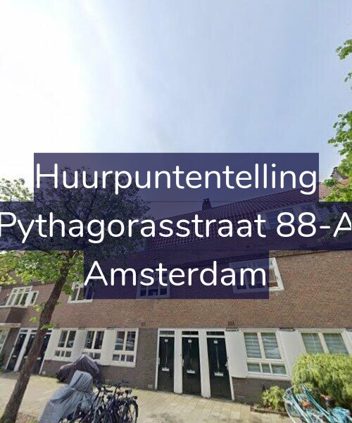 Foto gevel Huurpuntentelling voor Pythagorasstraat 88-A, Amsterdam