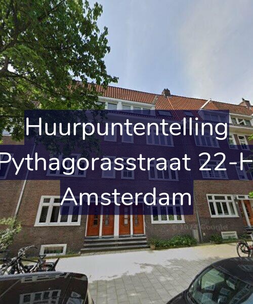Foto gevel Huurpuntentelling voor Pythagorasstraat 22-H, Amsterdam