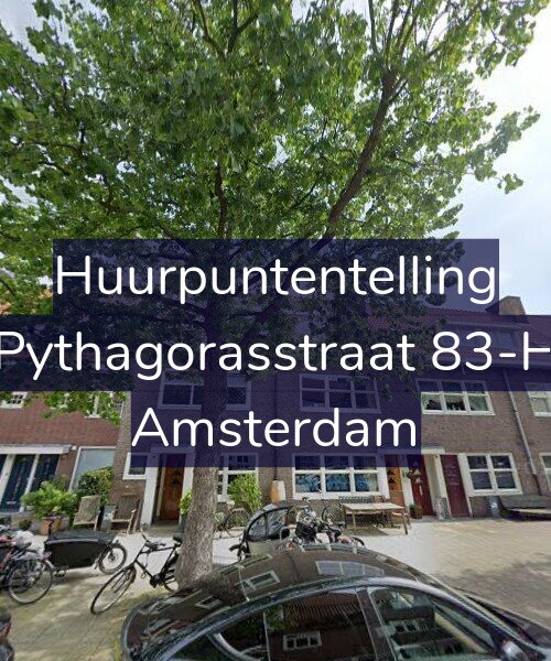 Foto gevel Huurpuntentelling voor Pythagorasstraat 83-H, Amsterdam