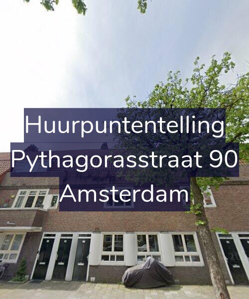 Foto gevel Huurpuntentelling voor Pythagorasstraat 90, Amsterdam