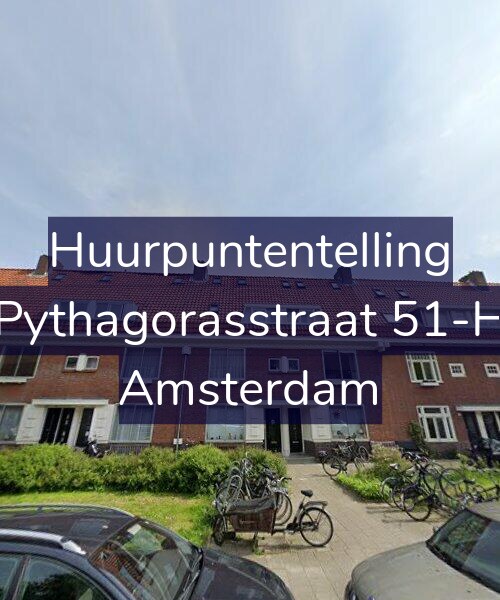 Foto gevel Huurpuntentelling voor Pythagorasstraat 51-H, Amsterdam