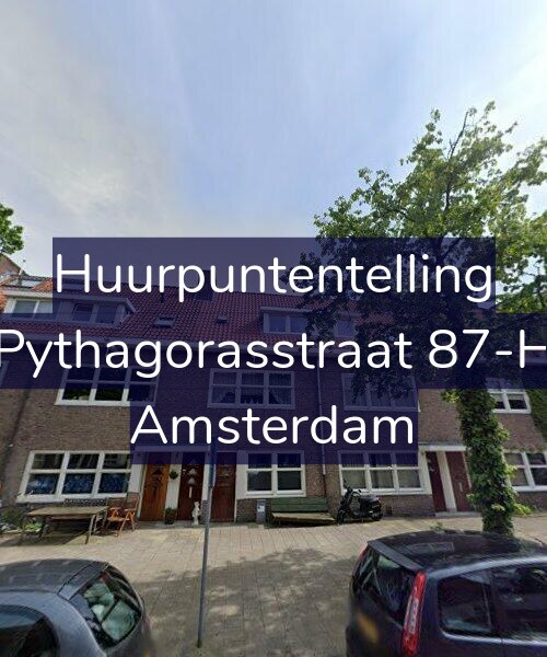 Foto gevel Huurpuntentelling voor Pythagorasstraat 87-H, Amsterdam