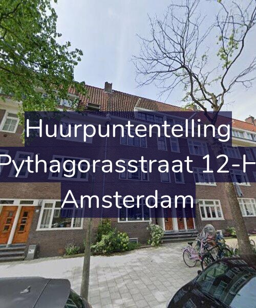 Foto gevel Huurpuntentelling voor Pythagorasstraat 12-H, Amsterdam