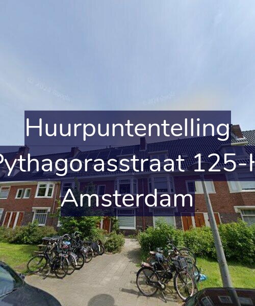 Foto gevel Huurpuntentelling voor Pythagorasstraat 125-H, Amsterdam