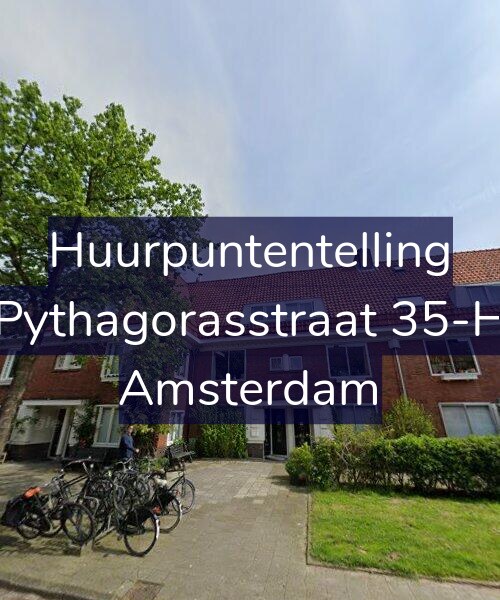 Foto gevel Huurpuntentelling voor Pythagorasstraat 35-H, Amsterdam