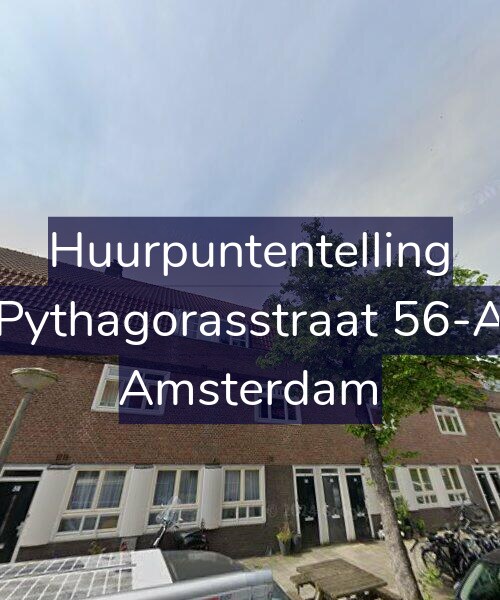 Foto gevel Huurpuntentelling voor Pythagorasstraat 56-A, Amsterdam