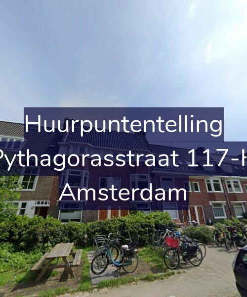 Foto gevel Huurpuntentelling voor Pythagorasstraat 117-H, Amsterdam