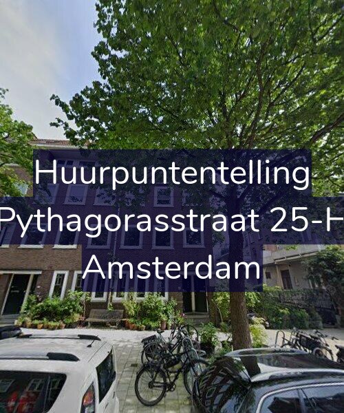 Foto gevel Huurpuntentelling voor Pythagorasstraat 25-H, Amsterdam