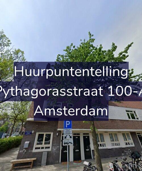 Foto gevel Huurpuntentelling voor Pythagorasstraat 100-A, Amsterdam