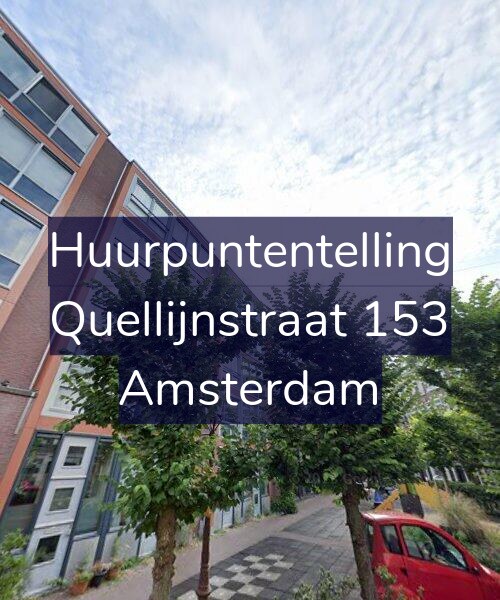 Foto gevel Huurpuntentelling voor Quellijnstraat 153, Amsterdam