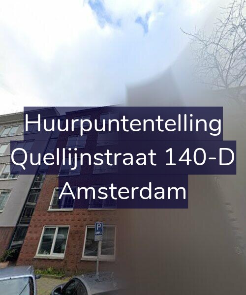 Foto gevel Huurpuntentelling voor Quellijnstraat 140-D, Amsterdam