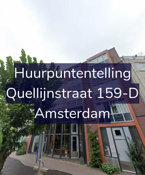 Foto gevel Huurpuntentelling voor Quellijnstraat 159-D, Amsterdam