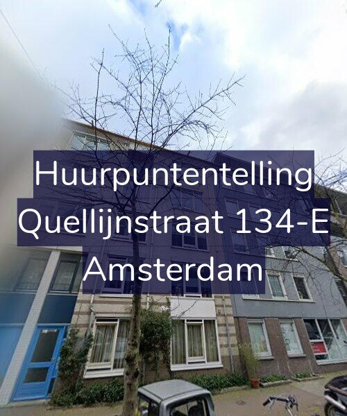Foto gevel Huurpuntentelling voor Quellijnstraat 134-E, Amsterdam