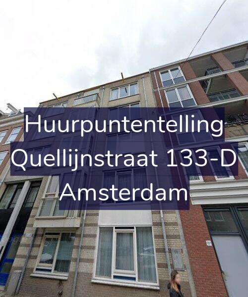Foto gevel Huurpuntentelling voor Quellijnstraat 133-D, Amsterdam