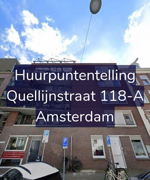 Foto gevel Huurpuntentelling voor Quellijnstraat 118-A, Amsterdam