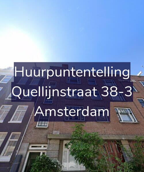 Foto gevel Huurpuntentelling voor Quellijnstraat 38-3, Amsterdam