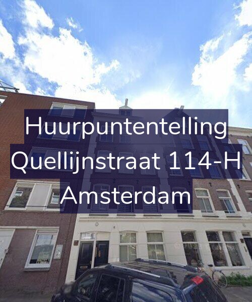 Foto gevel Huurpuntentelling voor Quellijnstraat 114-H, Amsterdam
