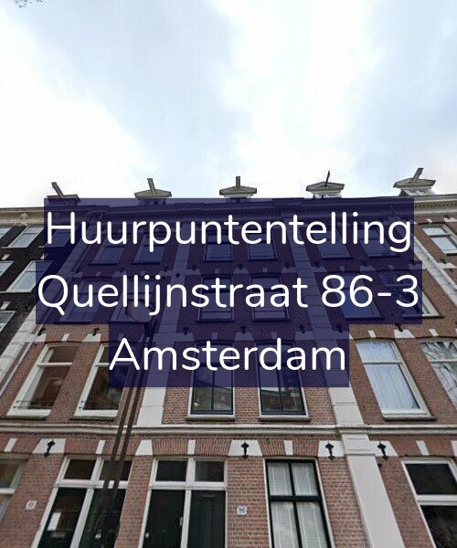 Foto gevel Huurpuntentelling voor Quellijnstraat 86-3, Amsterdam