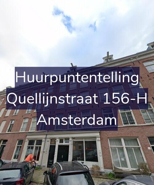 Foto gevel Huurpuntentelling voor Quellijnstraat 156-H, Amsterdam