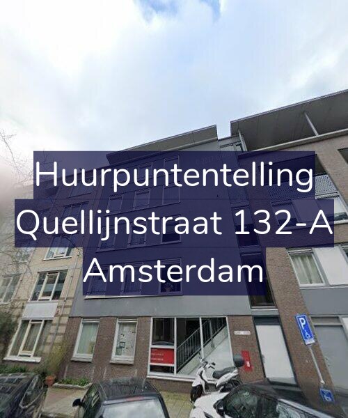 Foto gevel Huurpuntentelling voor Quellijnstraat 132-A, Amsterdam