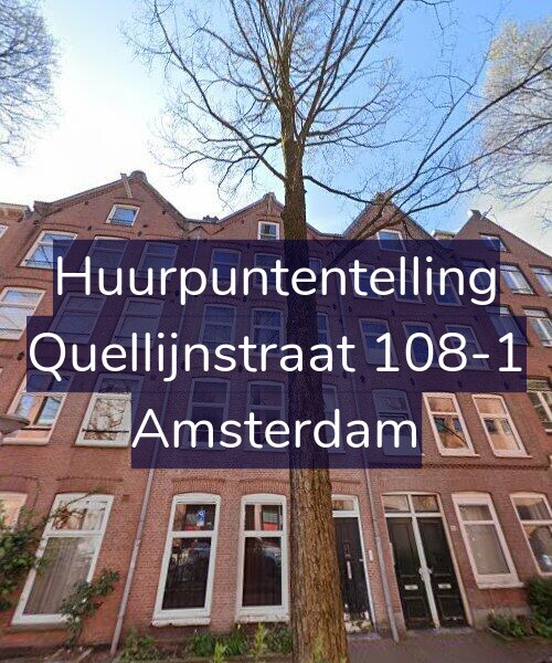 Foto gevel Huurpuntentelling voor Quellijnstraat 108-1, Amsterdam