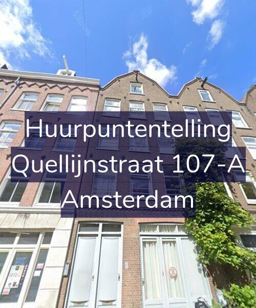 Foto gevel Huurpuntentelling voor Quellijnstraat 107-A, Amsterdam