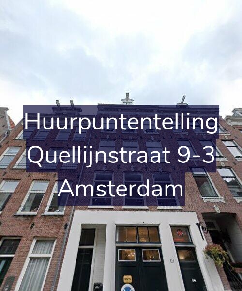 Foto gevel Huurpuntentelling voor Quellijnstraat 9-3, Amsterdam