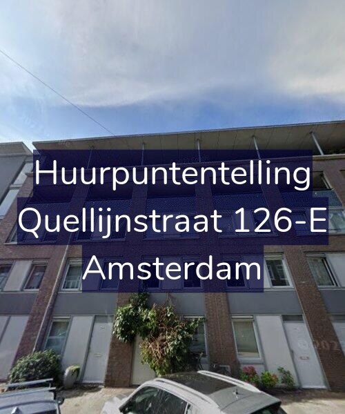 Foto gevel Huurpuntentelling voor Quellijnstraat 126-E, Amsterdam