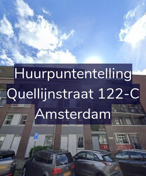 Foto gevel Huurpuntentelling voor Quellijnstraat 122-C, Amsterdam