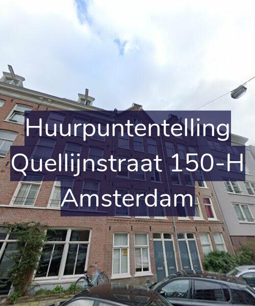 Foto gevel Huurpuntentelling voor Quellijnstraat 150-H, Amsterdam