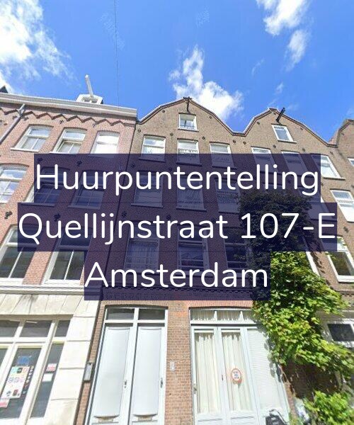 Foto gevel Huurpuntentelling voor Quellijnstraat 107-E, Amsterdam