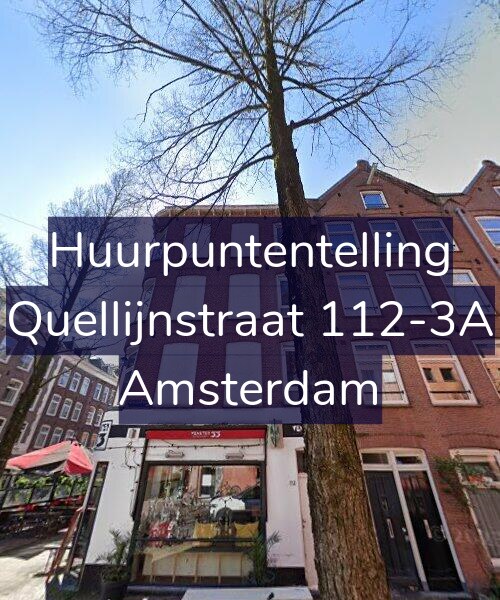 Foto gevel Huurpuntentelling voor Quellijnstraat 112-3A, Amsterdam
