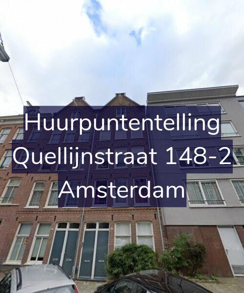 Foto gevel Huurpuntentelling voor Quellijnstraat 148-2, Amsterdam