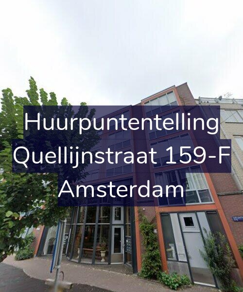 Foto gevel Huurpuntentelling voor Quellijnstraat 159-F, Amsterdam