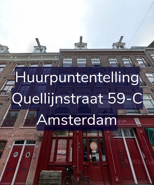 Foto gevel Huurpuntentelling voor Quellijnstraat 59-C, Amsterdam