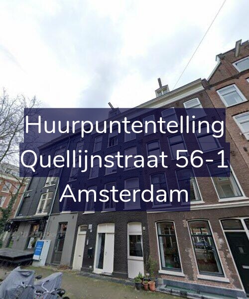 Foto gevel Huurpuntentelling voor Quellijnstraat 56-1, Amsterdam