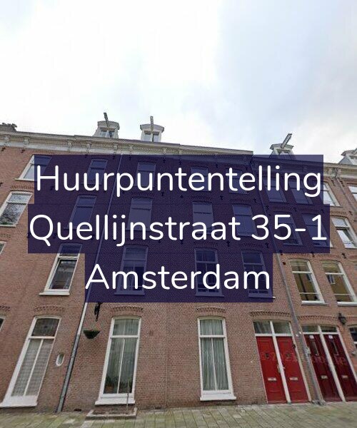 Foto gevel Huurpuntentelling voor Quellijnstraat 35-1, Amsterdam