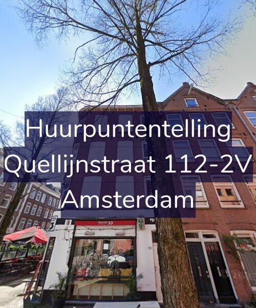 Foto gevel Huurpuntentelling voor Quellijnstraat 112-2V, Amsterdam