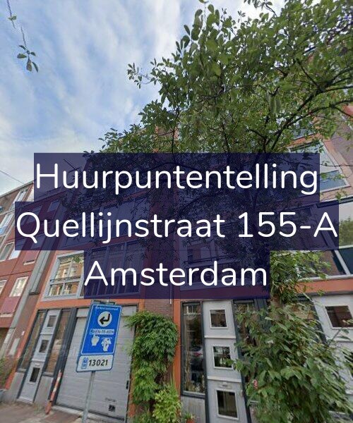 Foto gevel Huurpuntentelling voor Quellijnstraat 155-A, Amsterdam