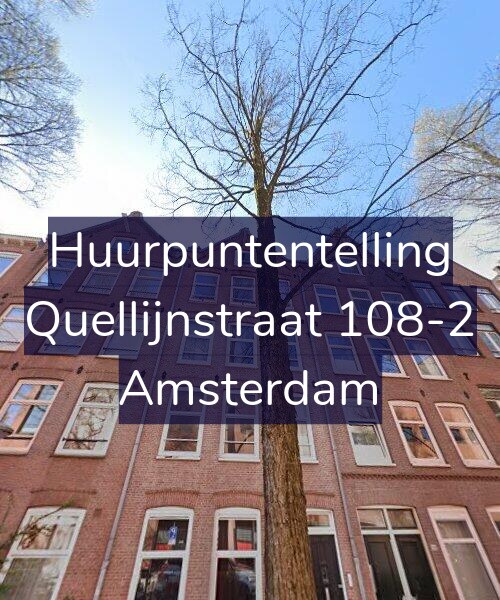 Foto gevel Huurpuntentelling voor Quellijnstraat 108-2, Amsterdam