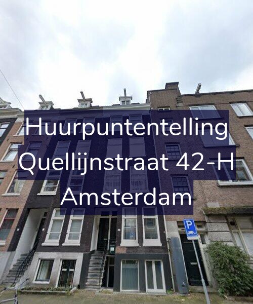 Foto gevel Huurpuntentelling voor Quellijnstraat 42-H, Amsterdam