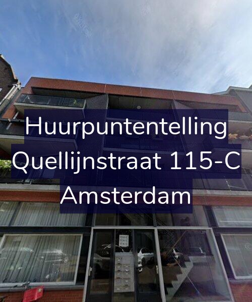Foto gevel Huurpuntentelling voor Quellijnstraat 115-C, Amsterdam