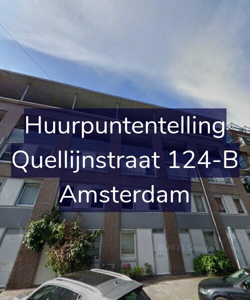 Foto gevel Huurpuntentelling voor Quellijnstraat 124-B, Amsterdam