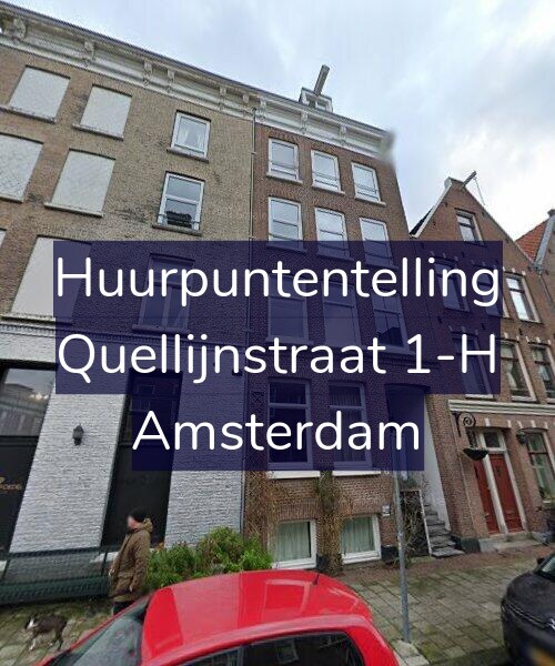 Foto gevel Huurpuntentelling voor Quellijnstraat 1-H, Amsterdam