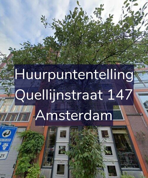 Foto gevel Huurpuntentelling voor Quellijnstraat 147, Amsterdam