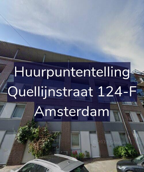Foto gevel Huurpuntentelling voor Quellijnstraat 124-F, Amsterdam