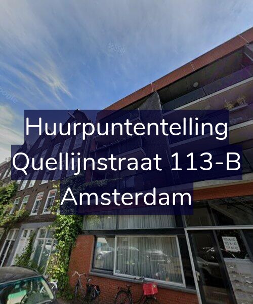 Foto gevel Huurpuntentelling voor Quellijnstraat 113-B, Amsterdam