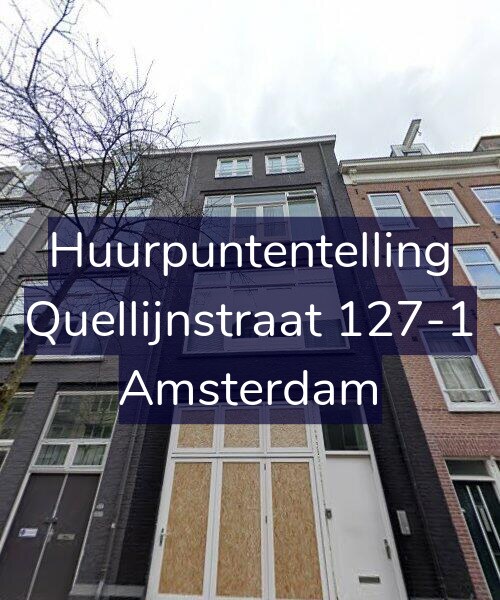 Foto gevel Huurpuntentelling voor Quellijnstraat 127-1, Amsterdam