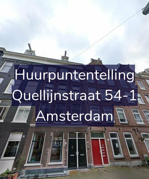 Foto gevel Huurpuntentelling voor Quellijnstraat 54-1, Amsterdam